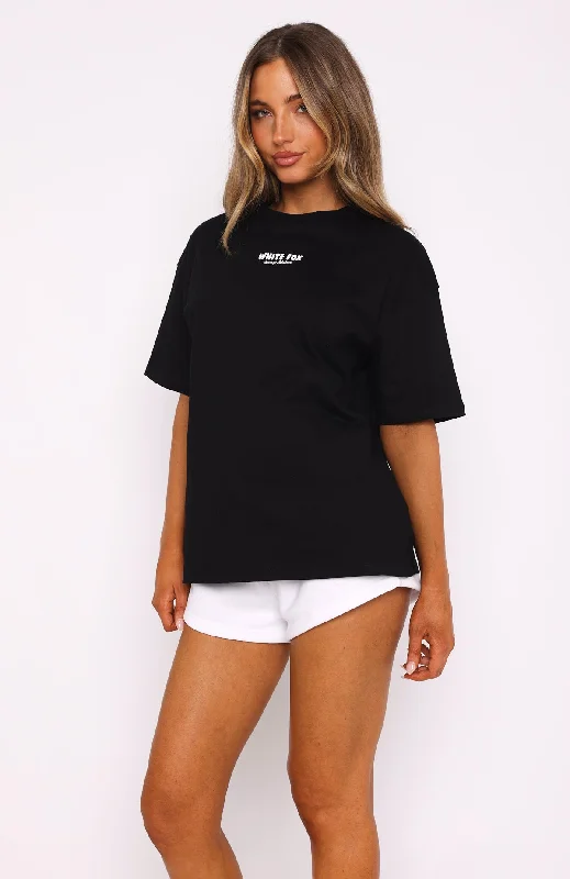 All I've Got Oversized Tee Black