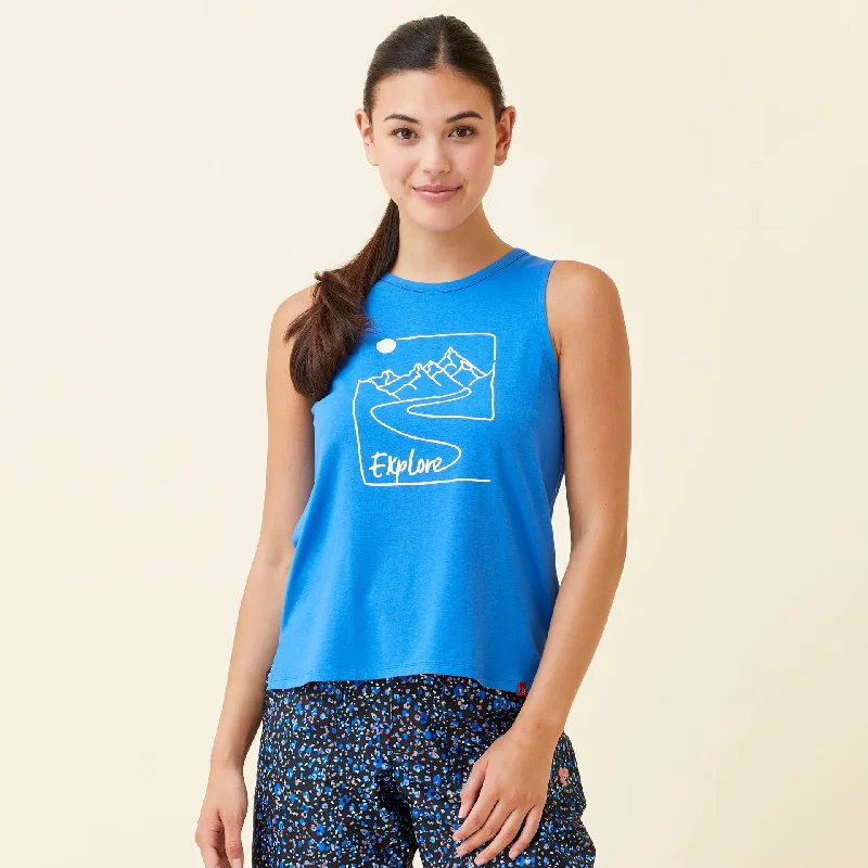 Women's Cora Sleeveless Graphic Top