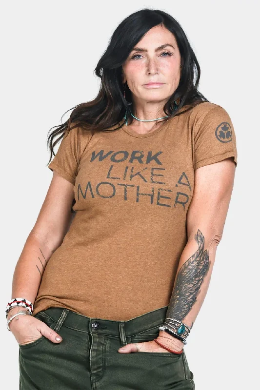 Women's Graphic Crew - Work Like a Mother