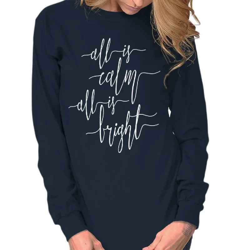 All Is Bright Long Sleeve T-Shirt