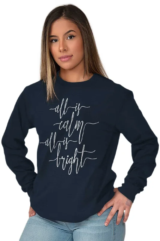 All Is Bright Long Sleeve T-Shirt