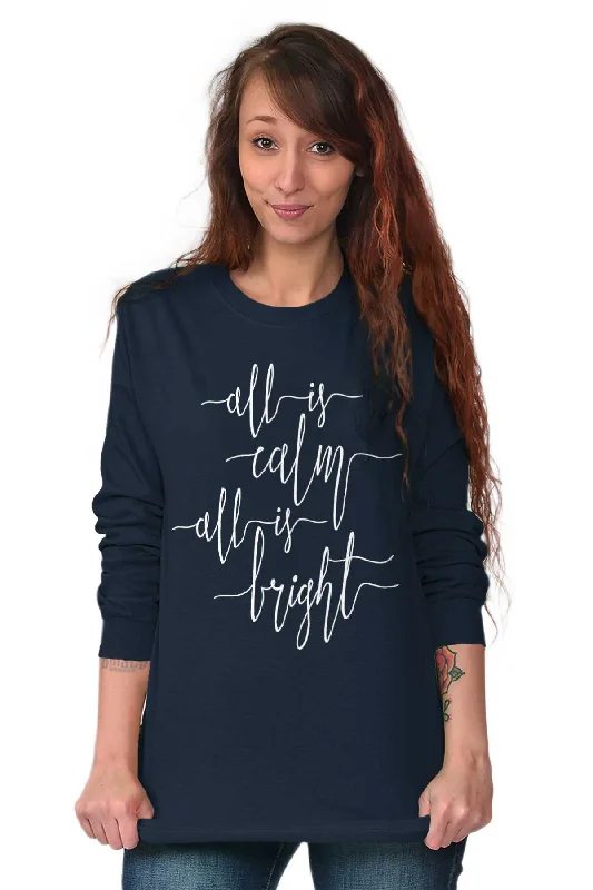 All Is Bright Long Sleeve T-Shirt