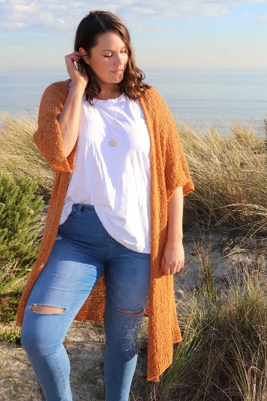 Eclipse Kimono BURNT ORANGE