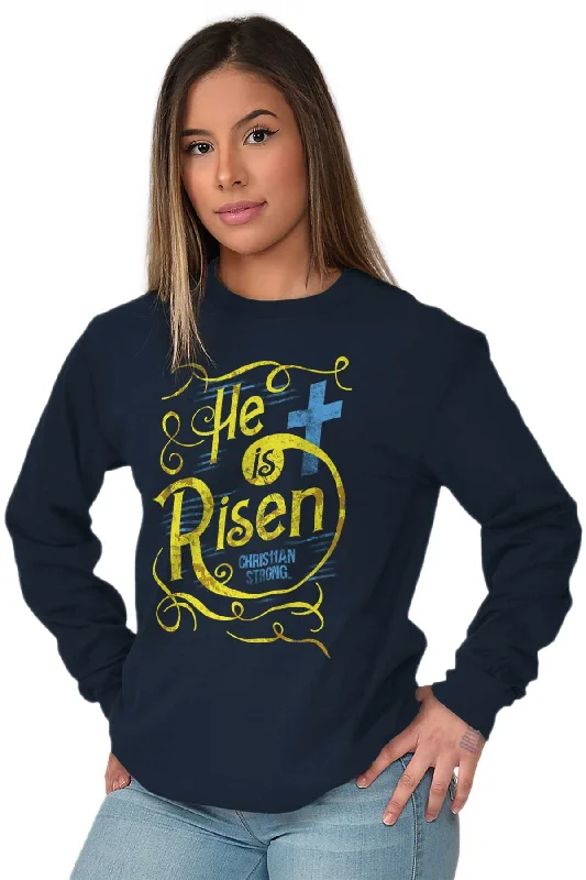 He Is Risen Long Sleeve T-Shirt