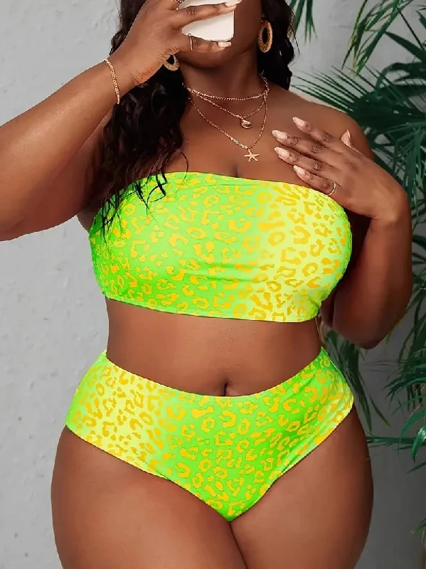 Lexi Plus Size Two Piece Swim Suit