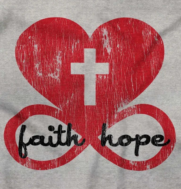 Love Faith Hope Long Sleeve T-Shirt