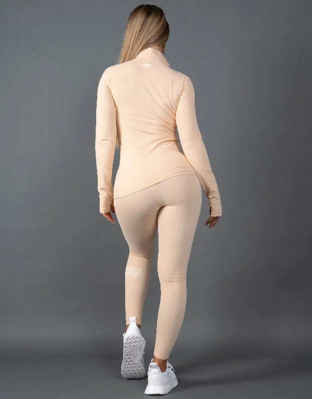 Long Sleeve Body Top NANDEX ™ Ecru - Peach