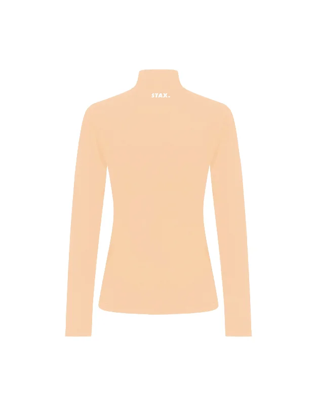 Long Sleeve Body Top NANDEX ™ Ecru - Peach