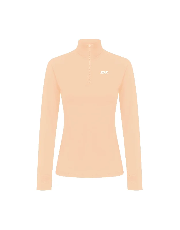 Long Sleeve Body Top NANDEX ™ Ecru - Peach