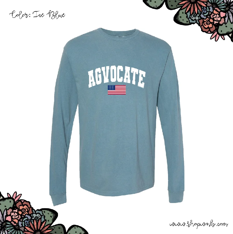 Agvocate Flag LONG SLEEVE T-Shirt (S-3XL) - Multiple Colors!