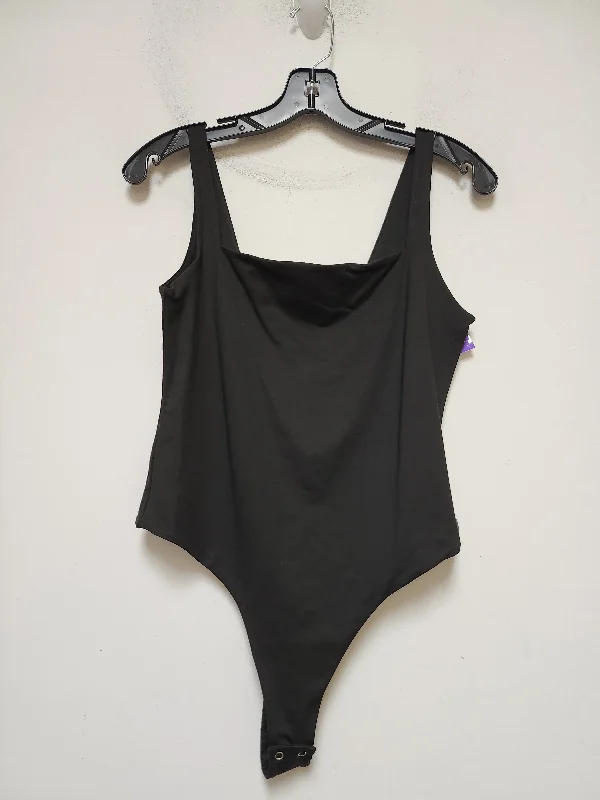 Black Bodysuit Clothes Mentor, Size L