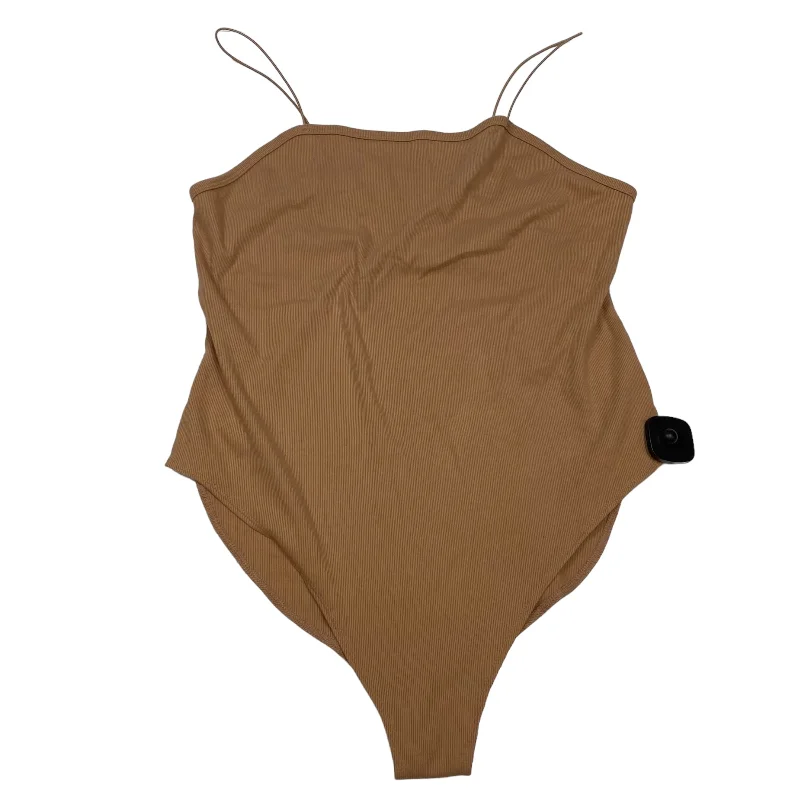 Brown Bodysuit Wild Fable, Size Xxl