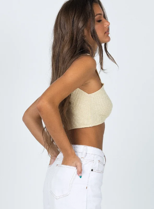 Cameron Top Beige