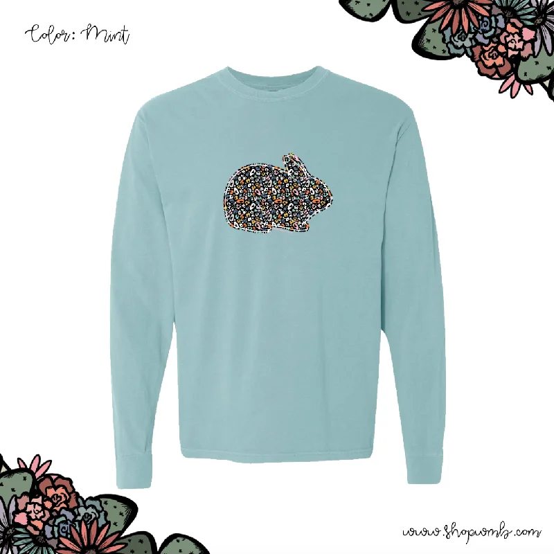 Colorful Cheetah Rabbit LONG SLEEVE T-Shirt (S-3XL) - Multiple Colors!