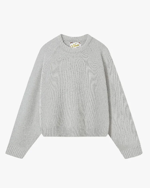 BOXY SWEATER LIGHT GREY