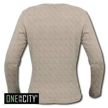 Fleur : Women's T-shirt Long Sleeve ONE IN THE CITY 00275