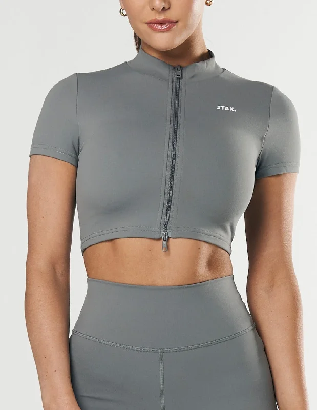 Base Zip Crop NANDEX ™ - Thyme