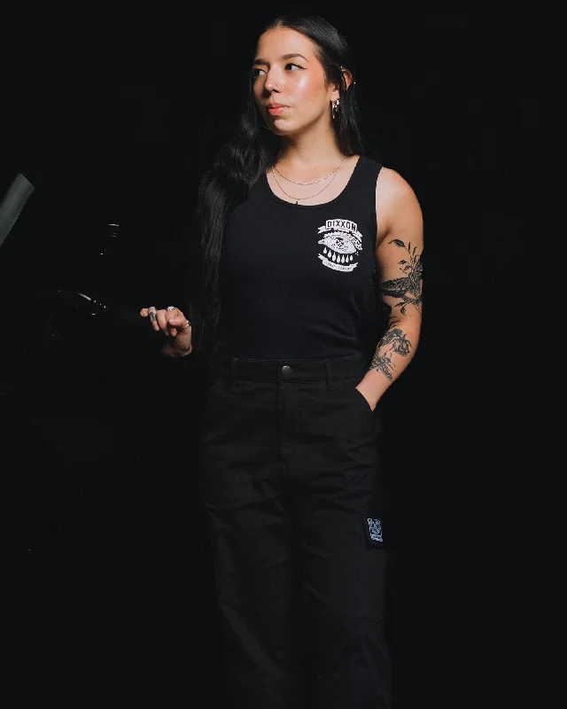 Women's Mystic Fitted Tank - Black