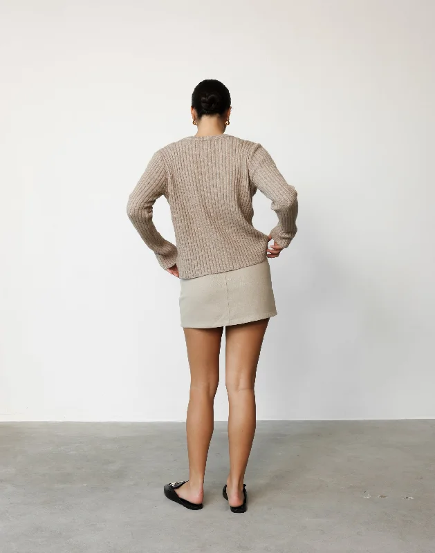 Aiko Cardigan (Beige)