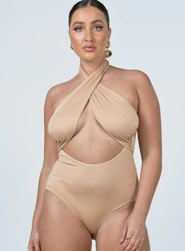 Anastasia Bodysuit Beige