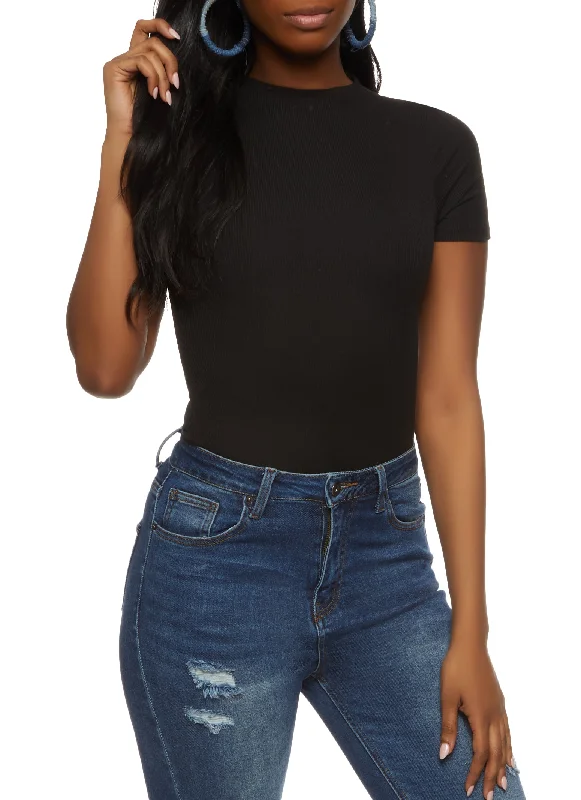 Double Layer Short Sleeve Bodysuit