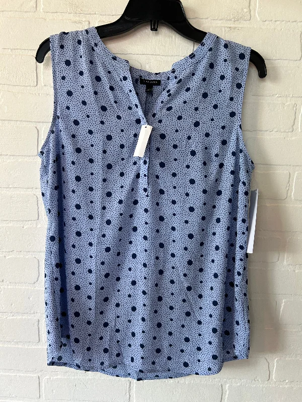 Blue Top Sleeveless Talbots, Size M