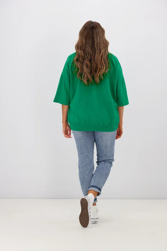 Elm Mazie Sweat Goodness Green