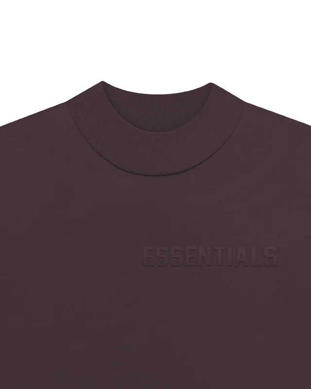 Essentials L/S T-shirt - Plum