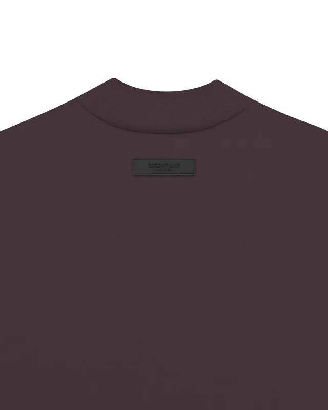 Essentials L/S T-shirt - Plum