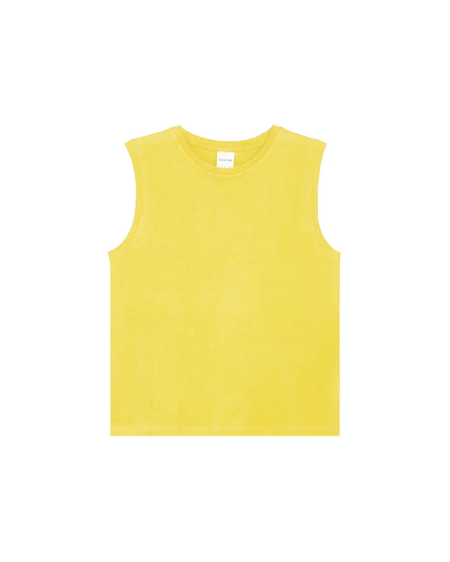 Heavy Singlet Top - Yellow