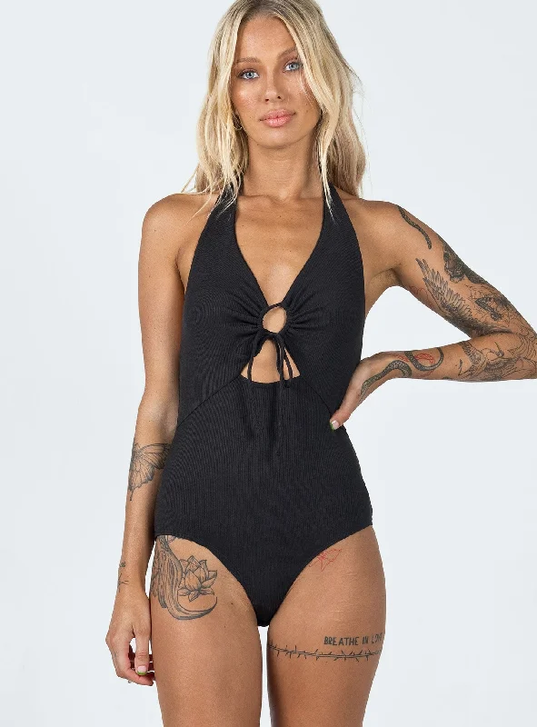 Ice Queen Bodysuit Black