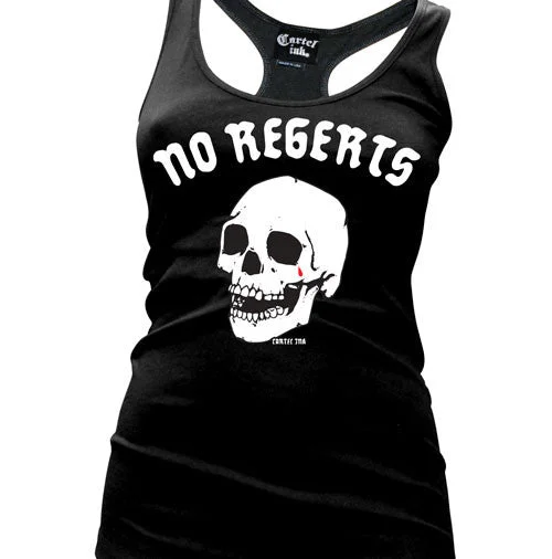 No Regerts Women's Racer Back Tank Top