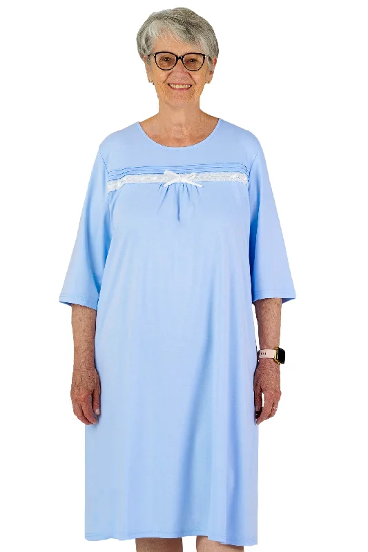 Adaptive Nightgown - Olivia | Blue