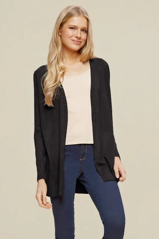 Open Front Cardigan