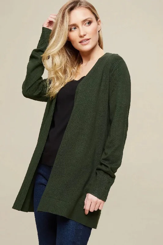 Open Front Cardigan