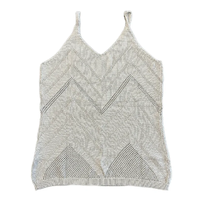 Taupe Knitted Tank Top