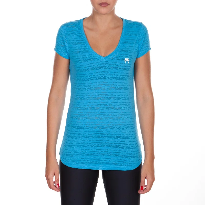 Venum Essential V Neck T-Shirt - Blue