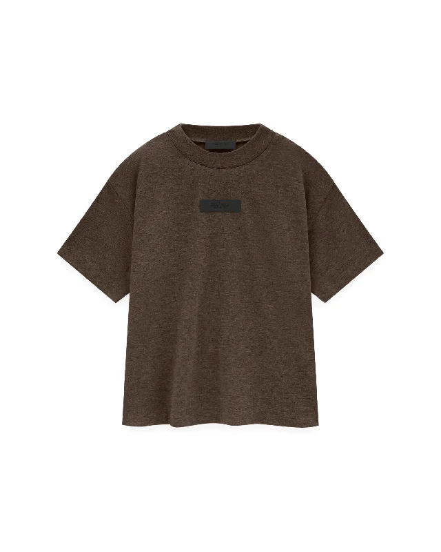 Womens S/S Tee - Heather Wood