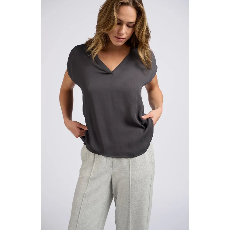 YAYA 701201-407 Fabric Mix Top