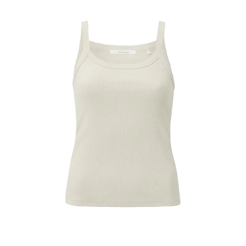 YAYA 729030-406 Ribbed Singlet