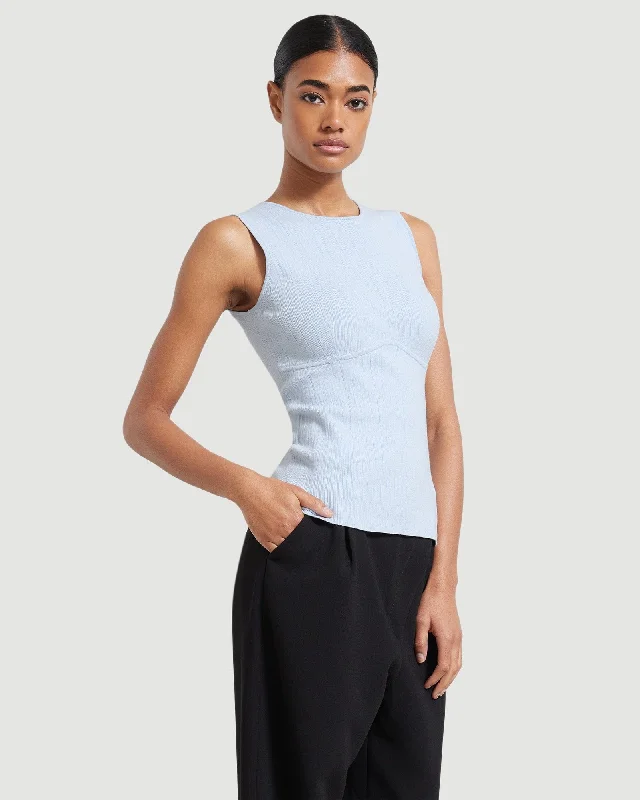 Cecily Contour Sweater Tank