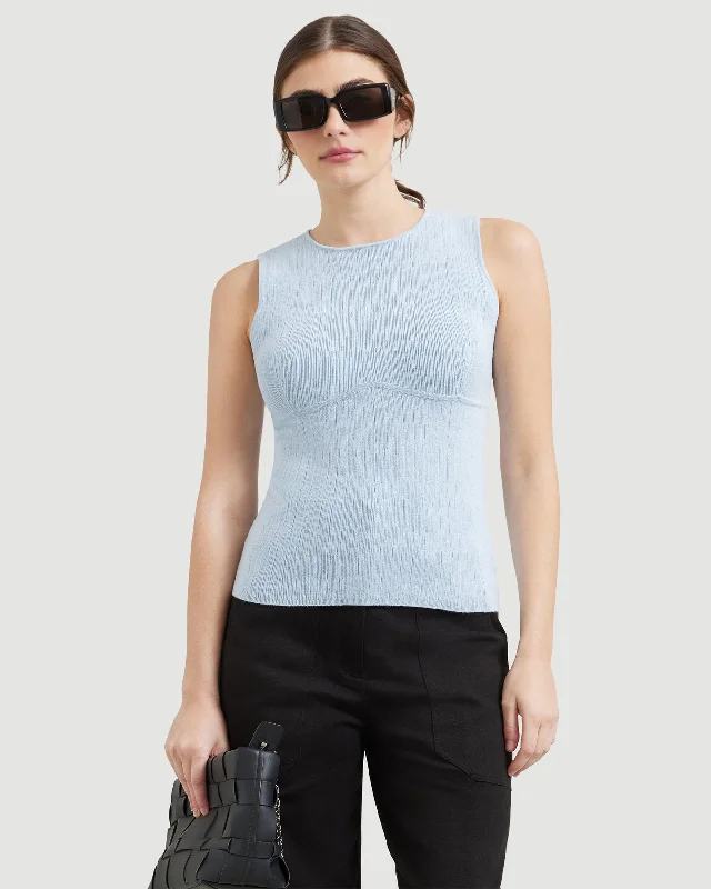 Cecily Contour Sweater Tank