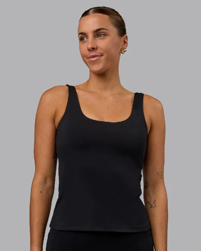 Staple Active Shelf Bra Tank - Black