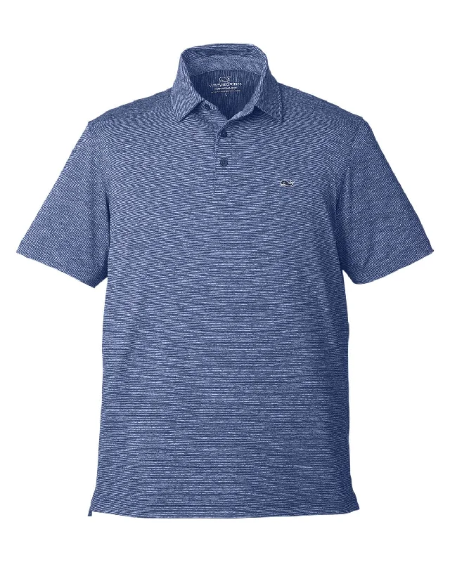 Vineyard Vines - Men's Destin Stripe Sankaty Polo